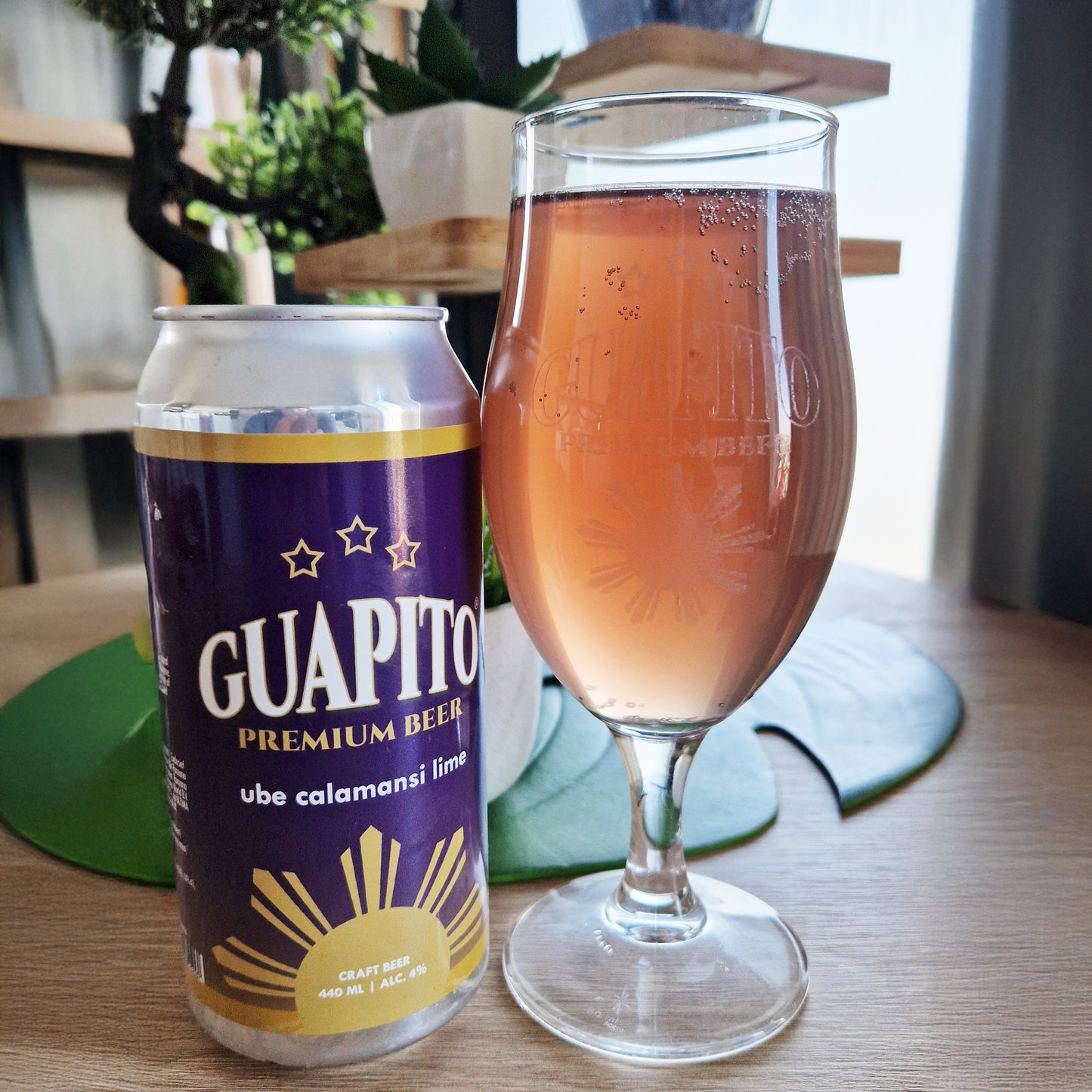 Guapito Beer Ube-Calamansi-Lime 440ml