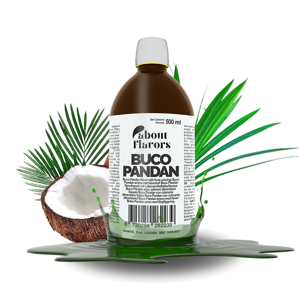 Buco Pandan Flavoring 500 ml - About Flavors