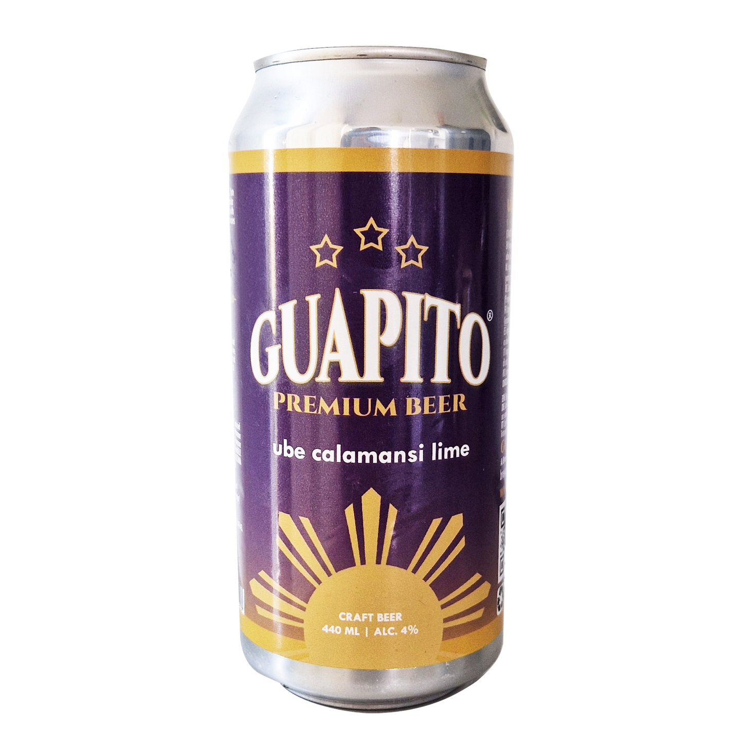 Guapito Beer Ube-Calamansi-Lime 440ml