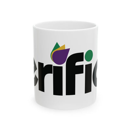 Terifico Ceramic Mug, (11oz, 15oz)
