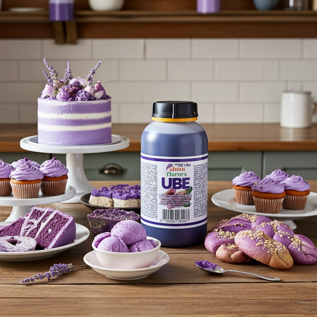 ube flavor 1 liter